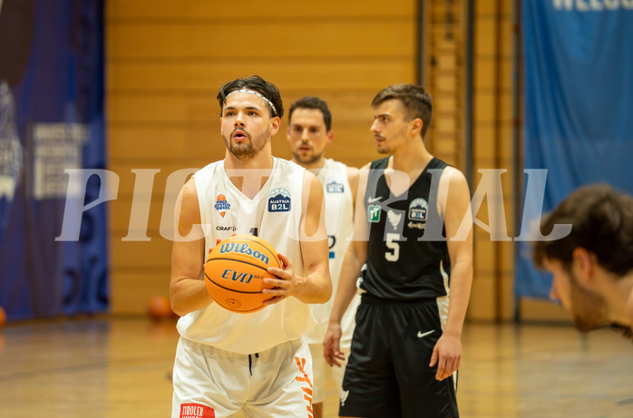 Basketball Zweite Liga 2024/25, Grunddurchgang 9.Runde Kufstein Towers vs. Raiders Tirol


