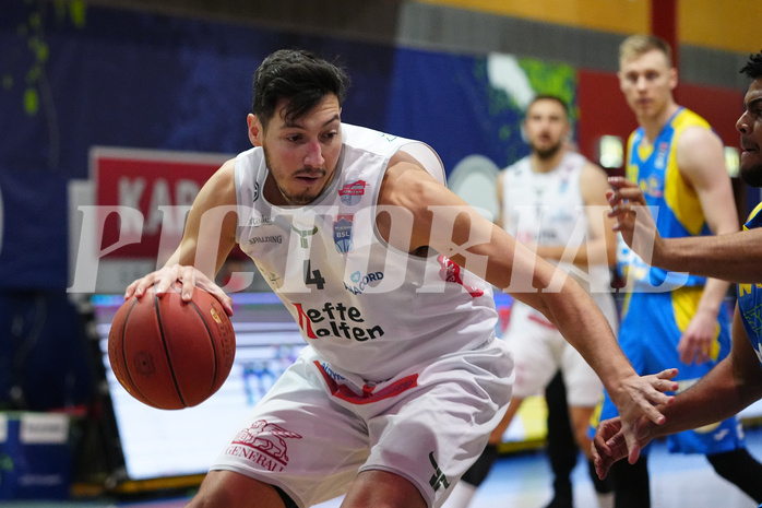 Basketball Superliga 2021/22, 3. Platzierungsrunde, Kapfenberg vs. St.Poelten


