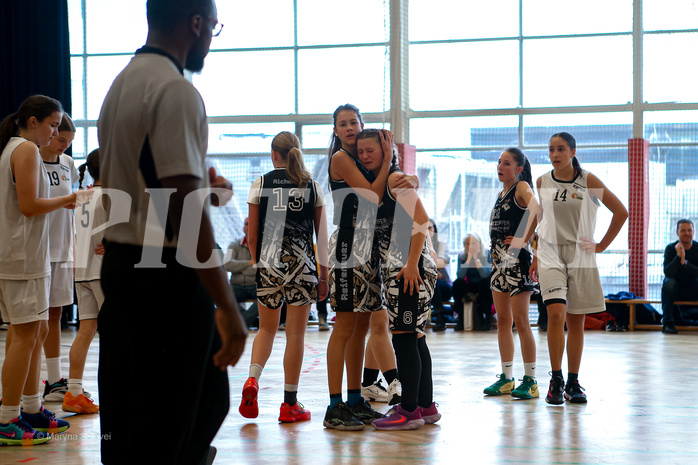 16.03.2025 Österreichischer Basketballverband 2024/25, SLWU14 Basket Flames UNION vs. VKL Vikings Swans