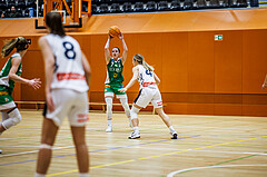 Basketball, Win2Day Basketball Damen Superliga 2024/25, Grunddurchgang 7.Runde, Vienna Timberwolves, UBI Graz, Simone Schwarzinger (7)