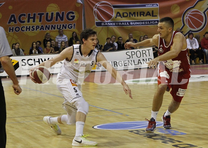 Basketball ABL 2015/16 Grunddurchgang 12.Runde  Güssing Knights vs BC Vienna
