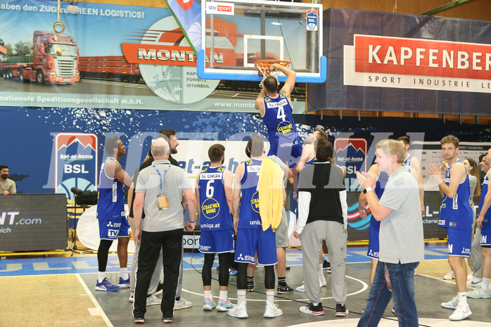 Basketball Superliga 2020/21, Finale Spiel 4 Kapfenberg Bulls vs. Gmunden Swans