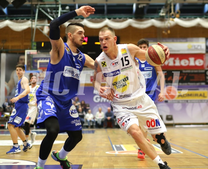 Basketball ABL 2017/18, Grunddurchgang 22.Runde Gmunden Swans vs. Oberwart Gunners