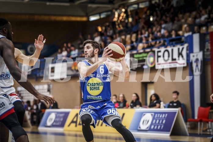Basketball, ABL 2018/19, Playoff HF Spiel 2, Oberwart Gunners, Gmunden Swans, Daniel Friedrich (6) Basketball, ABL 2018/19, Playoff HF Spiel 2, Oberwart Gunners, Gmunden Swans, Daniel Friedrich (6)