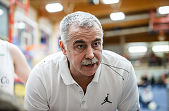 Basketball, Basketball Zweite Liga, Grunddurchgang 17.Runde, Basket Flames, Mattersburg Rocks, Franz Zderadicka (Coach)