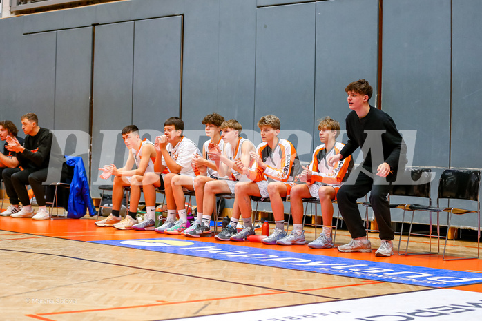 14.12.2024 Österreichischer Basketballverband 2024/25, SLMU16, Basket Dukes vs. Raiders Tirol BLACK
