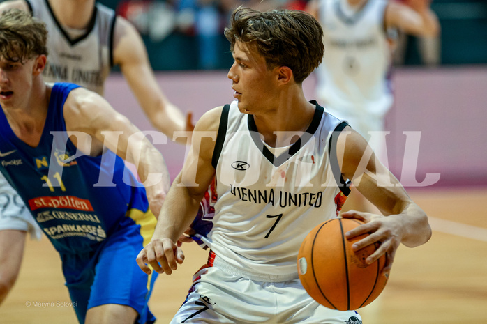 03.05.2025 Österreichischer Basketballverband 2024/25, SLMU19 Vienna United vs. SKN St. Pölten