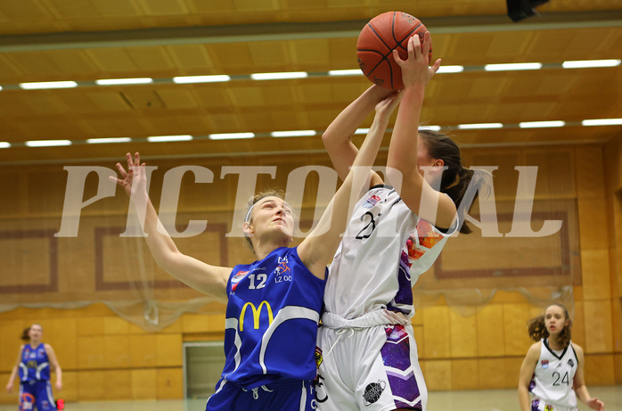 Basketball Damen Superliga 2022/23, Grunddurchgang 11.Runde Vienna United vs. DBB LZ OÖ


