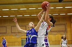 Basketball Damen Superliga 2022/23, Grunddurchgang 11.Runde Vienna United vs. DBB LZ OÖ


