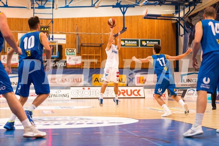 Basketball, ABL 2017/18, Grunddurchgang 2.Runde, Oberwart Gunners, UBSC Graz, Georg Wolf (10)