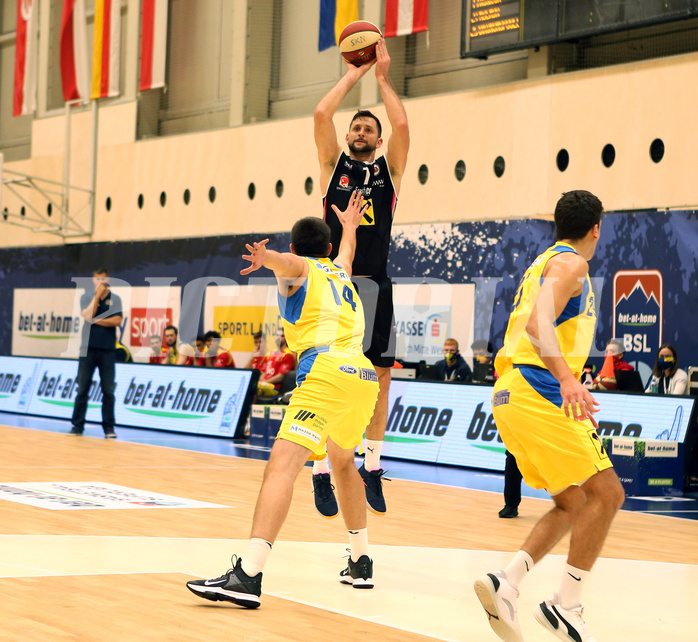 Basketball Superliga 20120/21, Grunddurchgang 7.Runde SKN St.Pölten vs. Flyers Wels