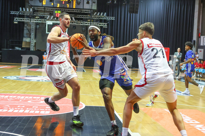 Basketball Superliga 2024/25, Gruunddurchgang 18.Runde BC Vienna vs. Oberwart Gunners


