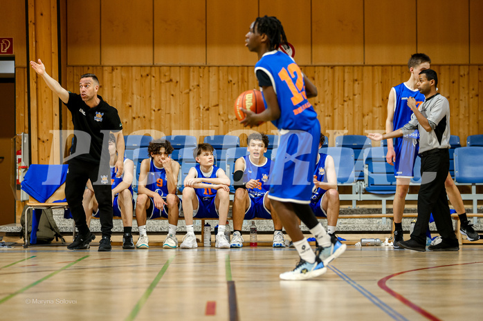 06.04.2025 Österreichischer Basketballverband 2024/25, SLMU16, Post SV Wien vs. BBU Salzburg