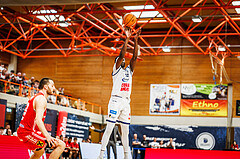 Basketball, win2day Basketball Superliga 2024/25, Playoffs Viertelfinale 2. Spiel
, BBC Nord Dragonz, Flyers Wels, Peter Turay (12)