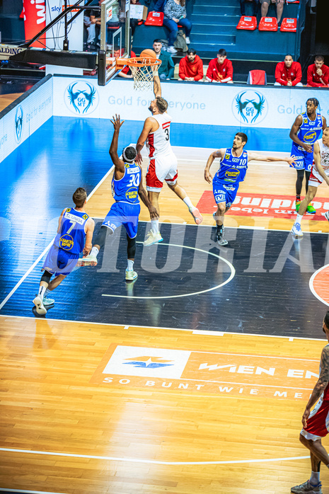 Basketball Basketball Superliga 2021/22, Finale Spiel 3 BC Vienna vs. Gmunden Swans