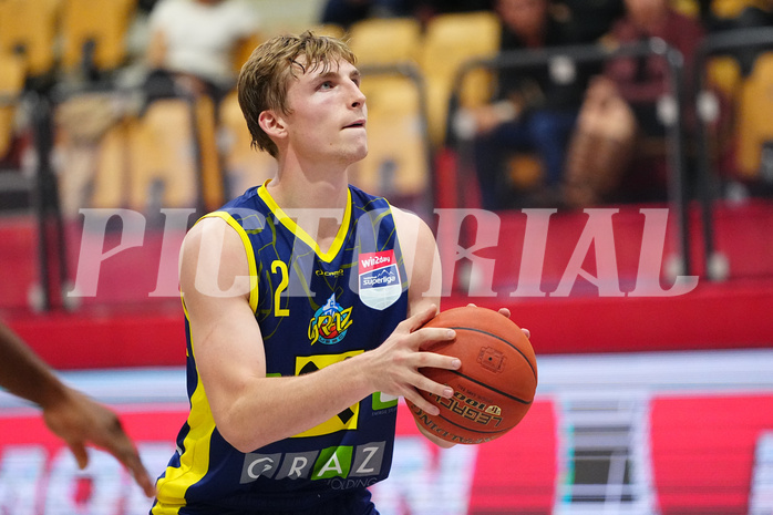 Basketball Superliga 2022/23, Grunddurchgang, 3. Spiel , Kapfenberg vs. UBSC Graz


