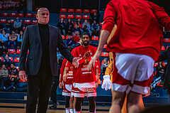 Basketball, Win2Day Superliga 2022/23, 8. Platzierungsrunde, BC Vienna, Oberwart Gunners, Carlos Novas Mateo (2)