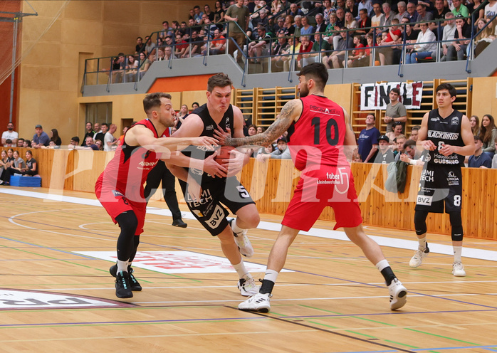 Basketball Zweite Liga 2022/23, Playoff, Finale Spiel 1 Mistelbach Mustangs vs. Güssing Blackbirds


