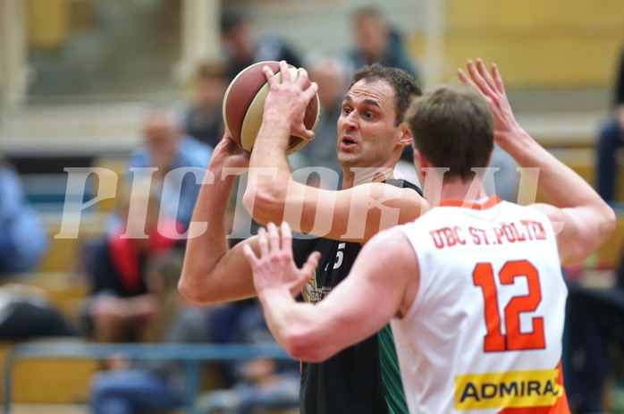 Basketball 2.Bundesliga 2017/18, Grunddurchgang 21.Runde UBC St.Pölten vs. Basket Flames


