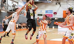 Basketball ABL 2017/18, Grunddurchgang 36.Runde BK Klosterneuburg Dukes vs. Flyers Wels


