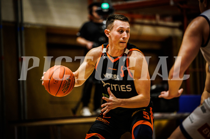Basketball, win2day Basketball Superliga 2022/23, Grunddurchgang Runde 9, BBC Nord Dragonz, Fürstenfeld Panthers, 