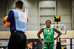 Basketball, Win2Day Basketball Damen Superliga 2023/24, Playoff, Finale Spiel 3, SKN St. Pölten, UBI Graz, Janet Oriakhi (21)