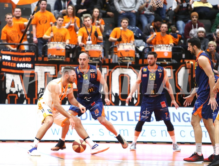 Basketball ABL 2016/17, Grunddurchgang 19.Runde BK Dukes Klosterneuburg vs. Fürstenfeld Panthers


