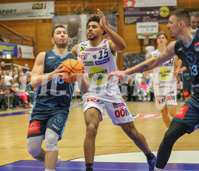 Basketball Superliga 2023/24, Grunddurchgang 16.Runde Gmunden Swans vs. Vienna Timberwolves


