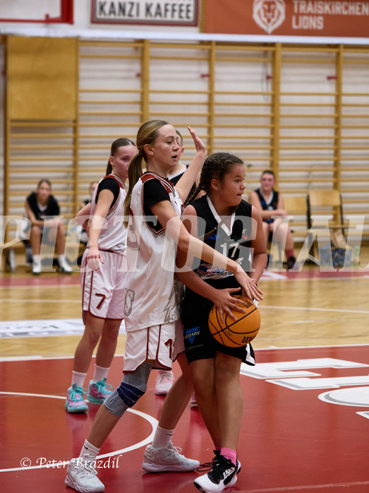Basketball Superliga 2024/25, SLWU14 Traiskirchen Lionesses vs. DBK Steyrer Witches



