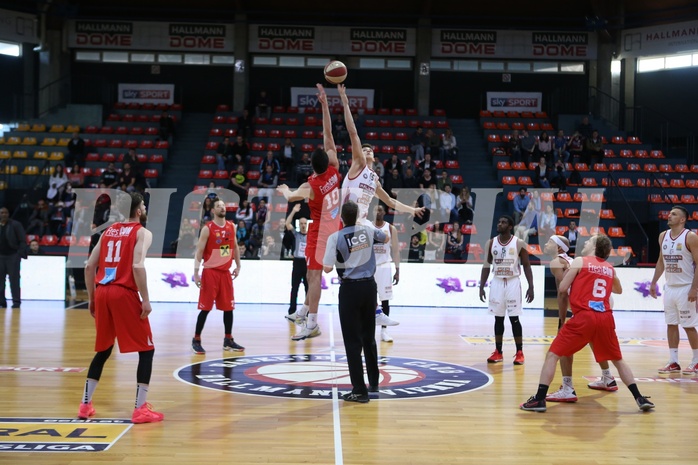Basketball ABL 2016/17, Grunddurchgang 34.Runde BC Vienna vs. Oberwart Gunners