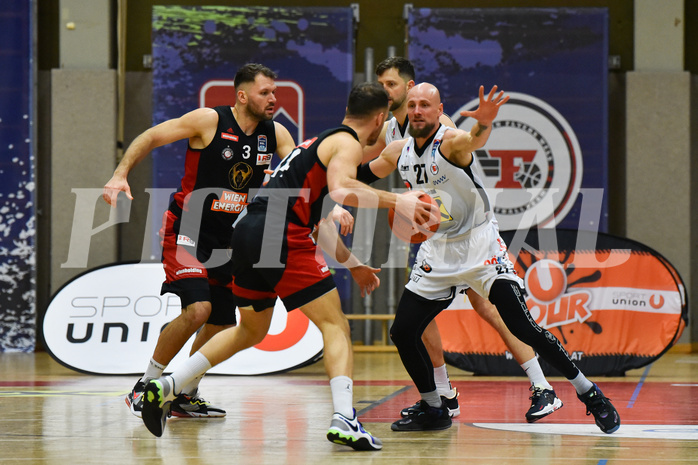 Basketball Superliga 2021/22, Grunddurchgang 14. Runde Flyers Wels vs. GGMT Vienna
