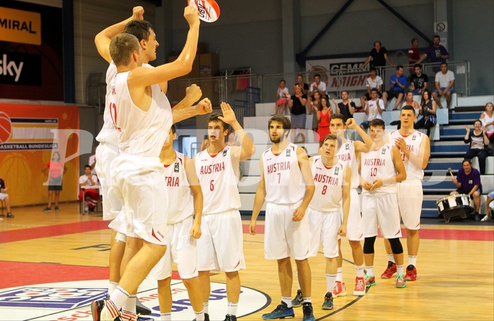 Basketball FIBA U18 European Championship Men 2015 DIV B Team Austria vs. Team Denmark


