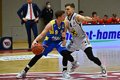 Basketball Superliga 2021/22, Grunddurchgang 16. Runde Flyers Wels vs. SKN St. Pölten
