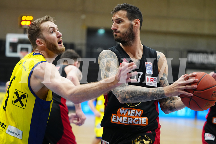 Basketball Superliga 2021/22, 4. Platzierungsrunde,UBSC Graz vs. BC Vienna


