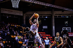 Basketball, Win2Day Superliga 2024/25, Grunddurchgang 17.Runde, BC Vienna, Flyers Wels, Ivan Gavrilovic (23)