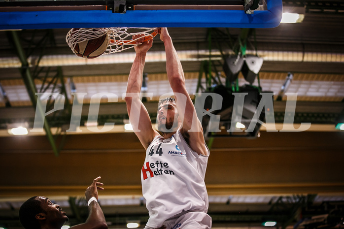 Basketball, bet-at-home Basketball Superliga 2020/21, Platzierungsrunde 9.Runde, Kapfenberg Bulls, Oberwart Gunners, Alexander James Herrera (44)