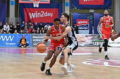Basketball, Superliga 2024/25, Plazierungsrunde 5.Runde, Flyers Wels vs. Gmunden Swans,
