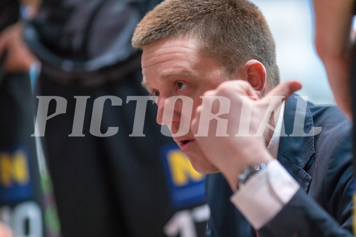 Basketball ABL 2015/16 Grunddurchgang 31.Runde Oberwart Gunners vs. Traiskirchen Lions