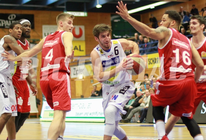 Basketball ABL 2015/16 Grundurchgang 17.Runde Gmunden Swans vs. BC Vienna


