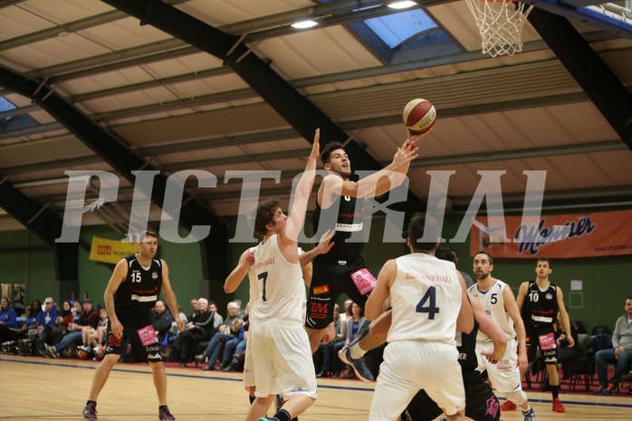 Basketball 2.Bundesliga 2016/17, Grundurchgang 16.Runde D.C. Timberwolves vs. Mattersburg Rocks


