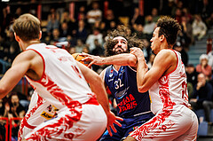 Basketball, win2day Basketball Superliga 2024/25, Grunddurchgang 20.Runde, Traiskirchen Lions, BBC Nord Dragonz, Sead Hadzifejzovic (32)