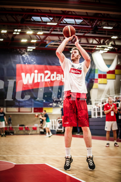 Basketball, FIBA EuroBasket 2025 Qualifiers , , AUSTRIA, IRELAND, Jakob PÖLTL (12)