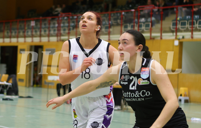 Basketball Damen Superliga 2023/24, Grunddurchgang 10.Runde Vienna United vs. Basket Flames


