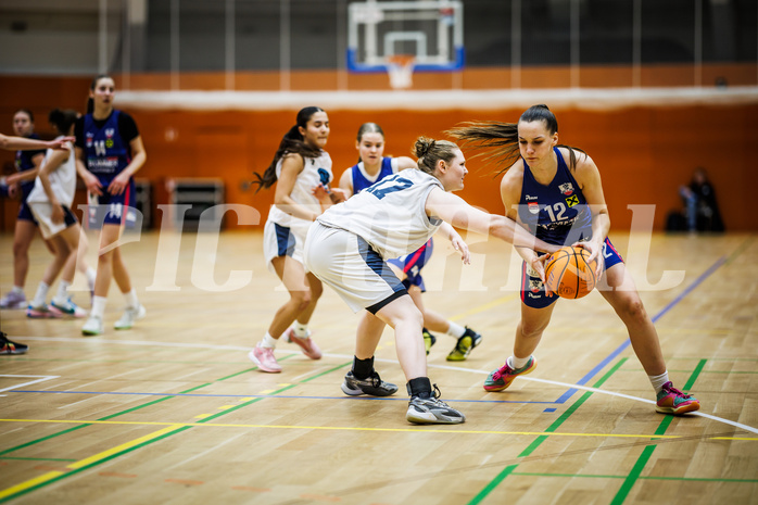 Basketball, SLWU19 Basketball Damen Superliga 2024/25, Vienna Timberwolves, DBB LZ OÖ, 
