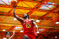 Basketball, win2day Basketball Superliga 2024/25, Grunddurchgang Runde 3, BBC Nord Dragonz, Flyers Wels, Damion Rosser (2)