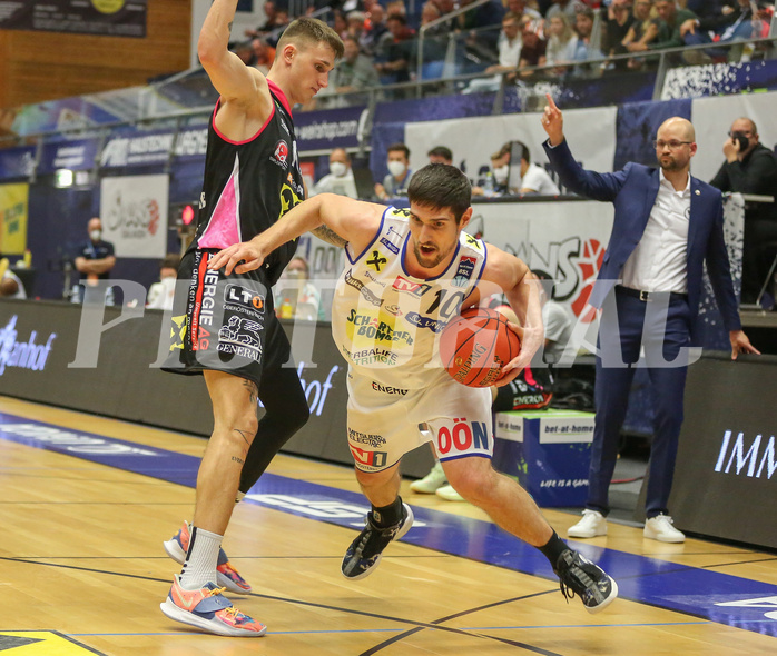 Basketball Superliga 2021/22, Grunddurchgang 1.Runde Gmunden Swans vs. Flyers Wels


