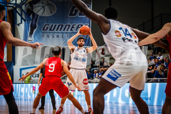 Basketball, Basketball Austria Cup 2021/22, Achtelfinale, Oberwart Gunners, Traiskirchen Lions, 