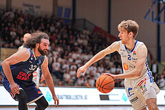 Basketball Superliga 2024/25, Playoffs, Finale Spiel 1 Oberwart Gunners vs. BBC Nord Dragonz


