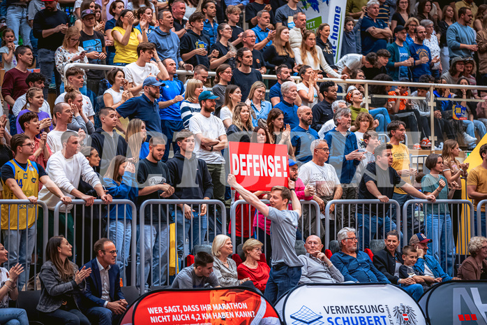 Basketball, Win2Day Superliga 2022/23, Viertelfinale Spiel 4, SKN St. Pölten Basketball, Raiffeisen Flyers Wels, 