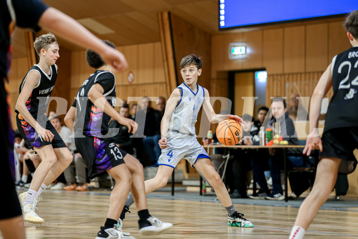 09.03.2025 Österreichischer Basketballverband 2024/25, SLMU14, STARS Basketball vs Vienna United